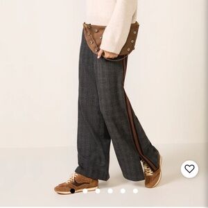 Plaid Tala Track Pant Size Small